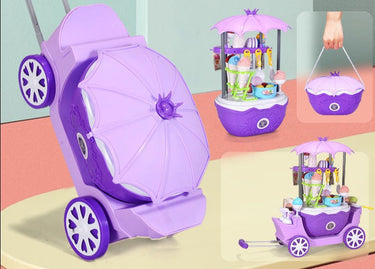 IceCreamDream | Magical fun - Ice cream carousel toy with kitchen playset for girls